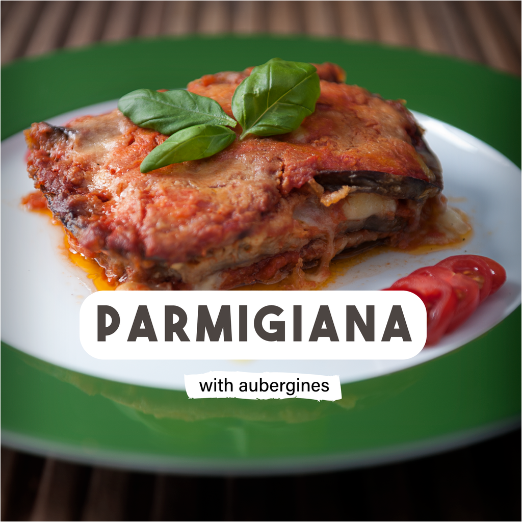 Menu Parmigiana (Vegetarian and Gluten Free)