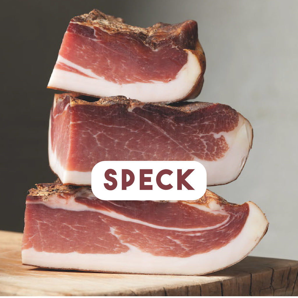 Freshly sliced Speck - 100 gr